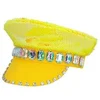 Image de casquette sequin réversible jaune adulte - 33033