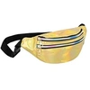 Image de sac de taille festif holographique or adulte - 36014