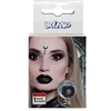 Image de lentilles de fête sorcière silicone noir 2 pièces