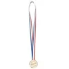 Image de Sachet De 6 Medailles Du Gagnant winner Sur Ruban Tricolore - Tricolore