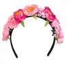 Image de serre-tête lotus rose adulte - 52218