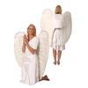 Image de Maxi Ailes D'ange Avec Plumes Blanches De 120cm - Blanc - Taille Unique