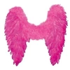 Image de ailes d'ange pliées 50 x 50 cm dames rose vif