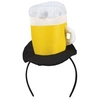 Image de tiara bière pulsée jaune taille unique