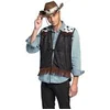 Image de Gilet Western Noir - Homme - L