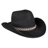 Image de chapeau de cowboy junior noir