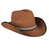 Image de chapeau de cowboy brun junior