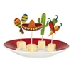 Image de Sachet De 12 Piques Cocktail Fiesta Mexique - Multicolores