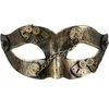 Image de masque pour les yeux Gearpunk unisexe noir/doré