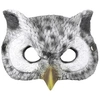 Image de masque masque masque hibou 24 x 17 cm gris