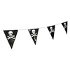 Image de Guirlande Pirate Tete De Mort 6m - Noir