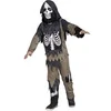 Image de Déguisement de Zombie Squelette - Enfant - 7/9 ans (122 à 134 cm)