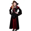 Image de Boland - Costume pour enfants reine des vampires, différentes tailles, robe avec collier, Halloween, déguisement pour enfants, fête à thème en occasion ou reconditionné