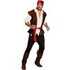 Image de déguisement de pirate des tempêtes - m/l - marron - 83532