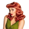 Image de perruque pin-up rousse femme - 85050