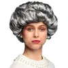 Image de Boland 85721 Perruque Elizabeth pour adulte, gris, taille unique, avec boucles, fête à thème, carnaval en occasion ou reconditionné