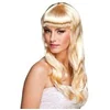 Image de perruque glamour cheveux longs ondulés blond femme - 85866