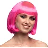 Image de Boland - Perruque cabaret, mi-longue, bob avec franges, cheveux synthétiques, coiffure, fête à thème, carnaval, soirée déguisée, costume en occasion ou reconditionné