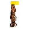 Image de bandeau jaune avec cheveux bruns - 85996