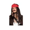 Image de Perruque Pirate Des Caraibes - Noir