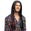 Image de Boland 86368 - Perruque Flower Power pour adultes, coiffure synthétique pour costumes de carnaval, accessoires de costumes pour carnaval, fête à thème ou JGA en occasion ou reconditionné