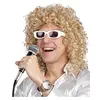 Image de Boland perruque Singer avec des lunettes hommes blond