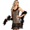 Image de Déguisement Charleston Flapper peacock - Femme - M - 38/40