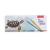 Image de Crayon de couleur Tortue, étui en métal de 45