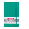 Image de Carnet croquis 13x21cm - 80 feuilles - 140g - vert forêt - Royal