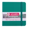 Image de Carnet Croquis 12x12 cm - 80 feuilles - 140g - vert forêt - Royal