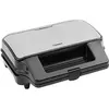 Image de croque-gaufre-gril 3en1 900w noir/inox - asg90xxl