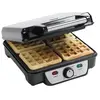 Image de Gaufrier 1100w noir/inox asw281