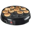 Image de Bestron Électrique Appareil à Poffertjes (Profiteroles) au Design Rétro, Mini Crêpier avec Revêtement Anti-Adhésif, Sweet Dreams, 800 Watts, Couleur: Noir en occasion ou reconditionné