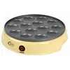 Image de Bestron Appareil à Poffertjes (Profiteroles) au Design Rétro, Mini Crêpier avec Revêtement Anti-Adhésif, Sweet Dreams, 800 Watts, Couleur: Jaune en occasion ou reconditionné