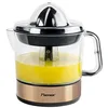 Image de Bestron Presse-oranges et agrumes électrique, Inclut 2 cônes de pressage et un couvercle pour préserver l'arôme, Moteur à deux sens de rotation (gauche/droite), Capacité : 0.7 Litre, Couleur: Cuivre en occasion ou reconditionné