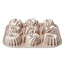 Image de Moule 9 mini-kouglofs rose cuivré 04521