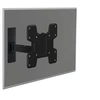 Image de Professional PFW 2030 - Support - pour Ecran LCD - verrouillable - noir - Taille d'écran : 19"-43" - montable sur mur