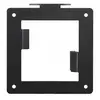 Image de BS6B2234B - Composant de montage (plaque d'adaptation) - pour moniteur - noir texturé - Interface de montage : 100 x 100 mm