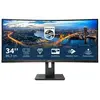 Image de 345B1C - Ecran LED - incurvé - 34" - 3440 x 1440 WQHD @ 100 Hz - VA - 300 cd/m² - 3000:1 - 5 ms - 2xHDMI, DisplayPort - haut-parleurs - texture noire