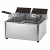 Image de Friteuse Professionnelle à Poser Inox 2 x 8 Litres