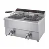 Image de Friteuse Professionnelle 2 x 8 Litres avec Robinet Vidange