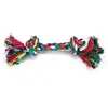 Image de Beeztees Jouet Pour Chien Cotton Bone 2 Knots 50g Assorti