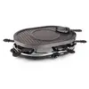 Image de Princess Raclette 8 Oval Grill Party - Raclette/grill - 1.2 kWatt - noir