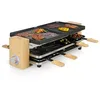 Image de Appareil à raclette multifonction Princess Pure 8 noir - 8 personnes - Thermostat réglable - 1 300 W en occasion ou reconditionné
