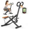 Image de Appareils de musculation BIGZZIA, ab booster plus, total crunch appareil de cardio-training, appareil ï¿½ abdominaux evolution, noir