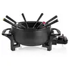 Image de FO-1107 Fonduepan avec 8 fourchettes 1.5L 1000W noir mat