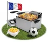 Image de Princess Friteuse à huile   5 L   Habillage en acier inoxydable   3270 W   Zone froide pour une friture saine   Couvercle avec filtre et vitre   185000 en occasion ou reconditionné