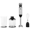 Image de Tristar MX-4829 Mixeur plongeant 1000 W avec verre doseur, réglage de la vitesse en continu, fonction turbo acier inoxydable, noir
