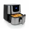 Image de 01.182060.01.001 Friteuse à air chaud 1700 W revêtement anti-adhésif, fonction minuteur, protection contre la surchauffe, avec écran noir,argent