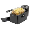 Image de 01.182642.01.001 Friteuse 2000 W voyant lumineux, revêtement anti-adhésif, protection contre la surchauffe noir